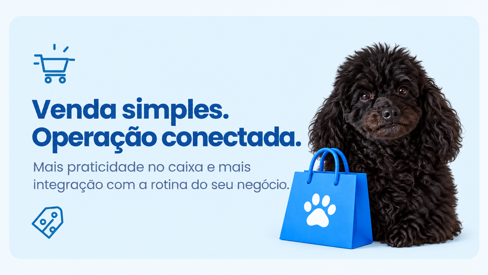 Venda simples. Operação conectada